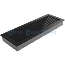 Ventilačná mriežka Fresh 17x49 cm - čierna