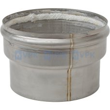 KN10400834 - Přechodka ø180 mm (po vodě, převlečná) pro komíny ø180/195 mm (vnitřní/vnější ø hrdla)