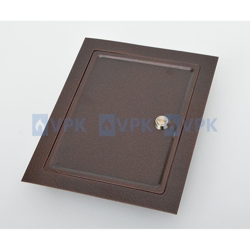 Komínové dvierka - 155x205 mm stará meď