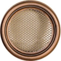 Ventilačná mriežka okrúhla ø160 mm - medená patina