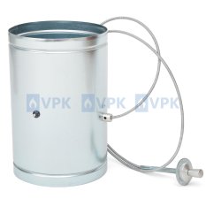 Klapka ø150 mm - ovládanie bovdenom