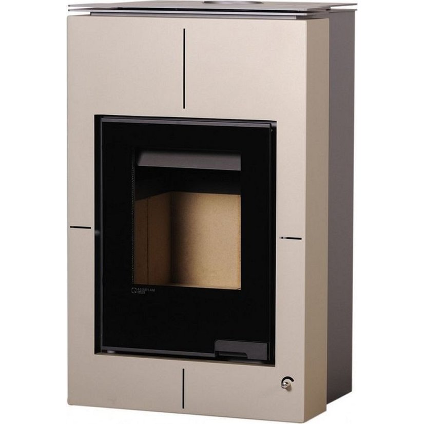 AQUAFLAM VARIO - SAPORO 11 kW (olivová) bez výměníku