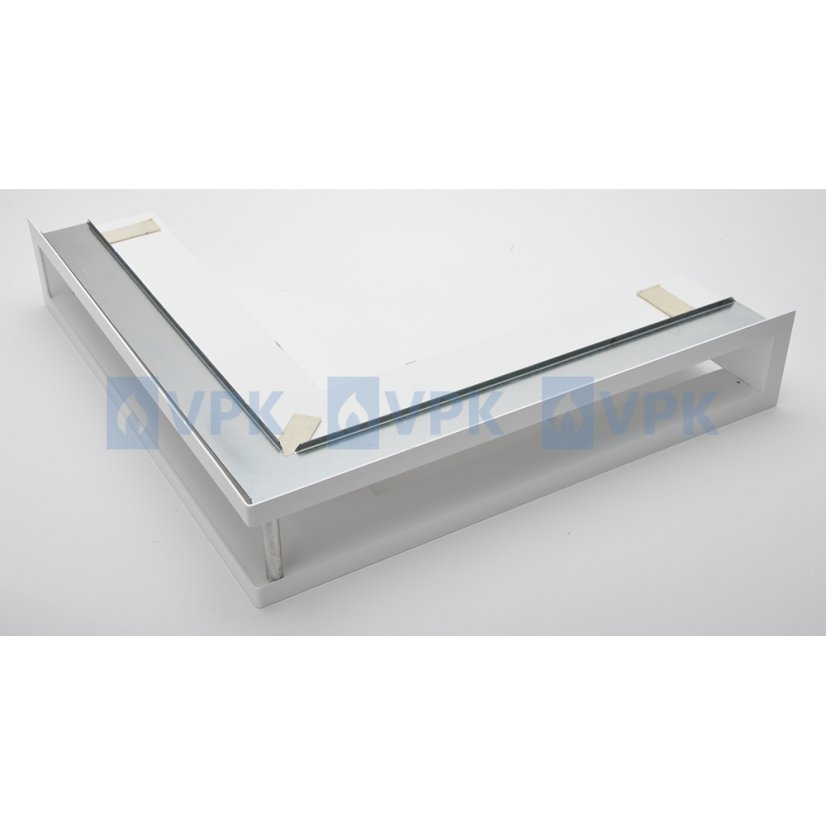 Ventlab - ventilačný otvor rohový 500x500x100 mm - biely