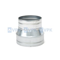 Redukcia ø150/ø125 mm pozink