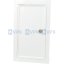 Komínové dvierka - 155x290 mm biele