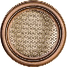Ventilačná mriežka okrúhla ø160 mm - medená patina