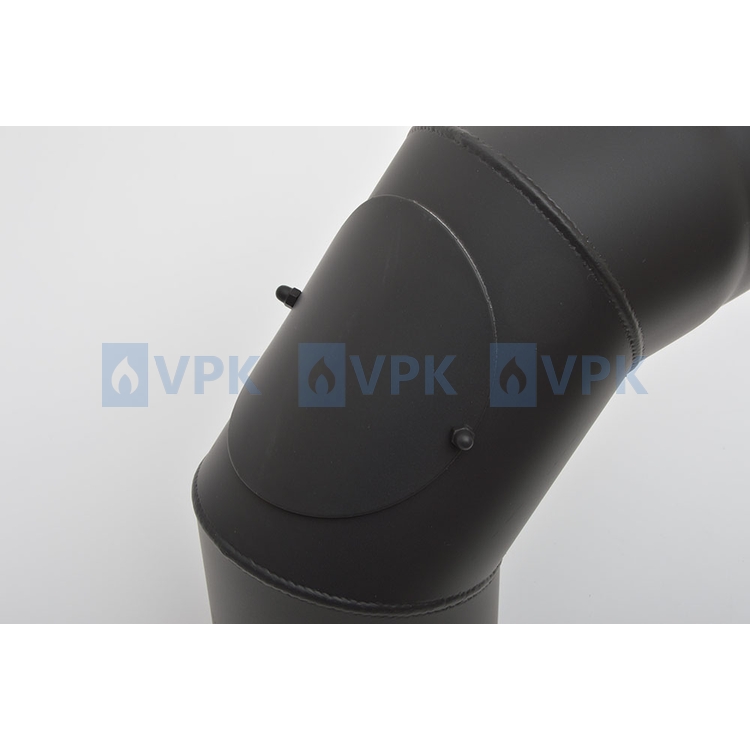 KC20 - Koleno ø130 mm / 90° - s čistícím otvorem