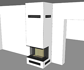 Návod na stavbu krbu - s vložkou Romotop HEAT C 3G L 65.52.31.24 [CZ]