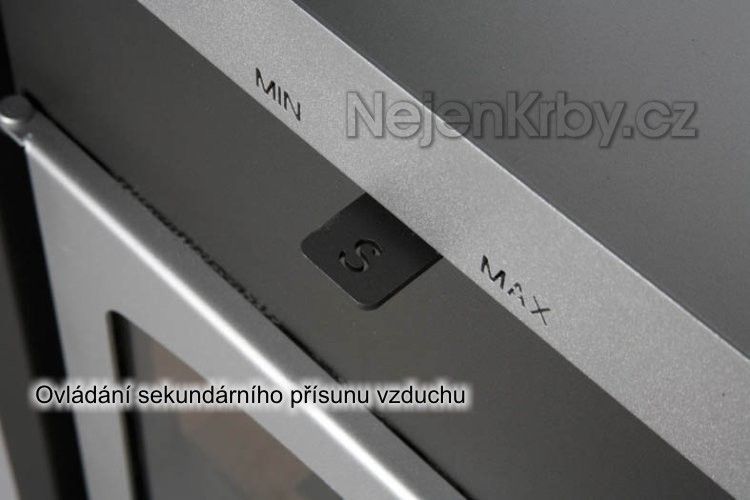 Haas+Sohn - VAASA PLUS V (antracit, dvířka a víko stříbrné), výprodej