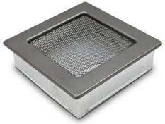 Ventilačná mriežka Standard 17x17 cm - grafit
