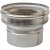 KN10400836 - Prechodka ø180 mm (po vode, prevlečná) pre komíny ø200/215 mm (vnútorný/vonkajší ø hrdla)