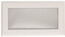 Ventilačná mriežka 10x20 cm - krémový brokát
