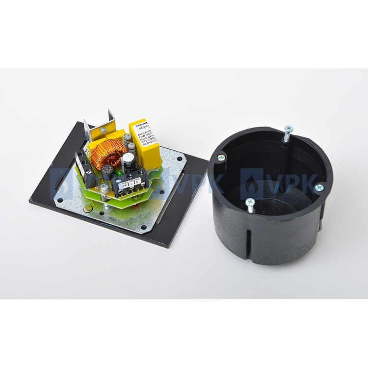 Regulátor otáček Tatarek RT-10 TD (podomítkový) pro teplovzdušné ventilátory AN a komínové ventilátory GCK