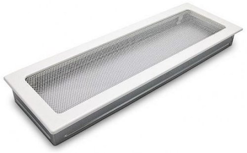 Ventilační mřížka Standard 17x49 cm - bílá