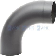 KA20 - Koleno 90° ťahané ø150 mm - antracit