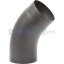 KA20 - Koleno 45° ťahané ø150 mm - antracit