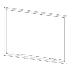 Romotop - RÁMEK D2M RAM06N krycí