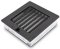 Ventilačná mriežka Standard 17x17 cm so žalúziou - čierna