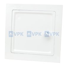 Komínové dvierka 140x140 mm - biele (malé)