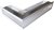 Ventlab - ventilačný otvor rohový ľavý 500x300x100 mm - biely