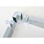 Koleno 90° stena-strop (150x50 mm)