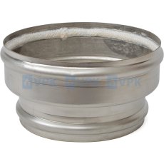KN10400240 - Přechodka ø180 mm (převlečná) pro komíny ø180/220 mm (vnitřní/vnější ø hrdla)