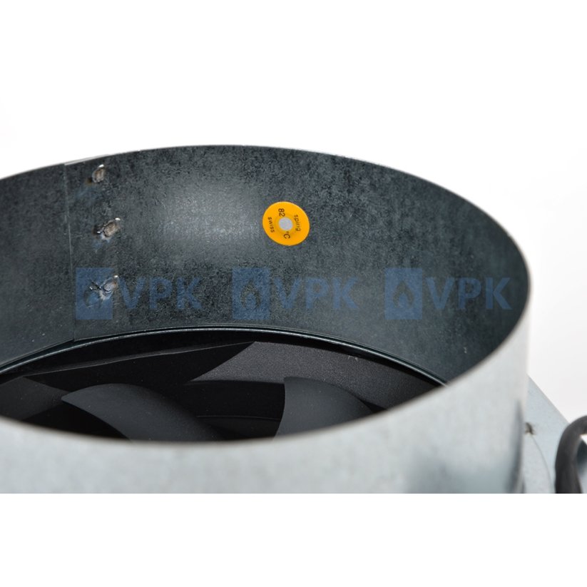 Ventilátor do mriežky Standard 17x17 cm s čidlom - ø100 mm