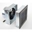 Ventilátor do mriežky Standard 17x17 cm - ø125 mm