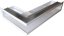 Ventlab - ventilačný otvor rohový ľavý 500x300x100 mm - biely