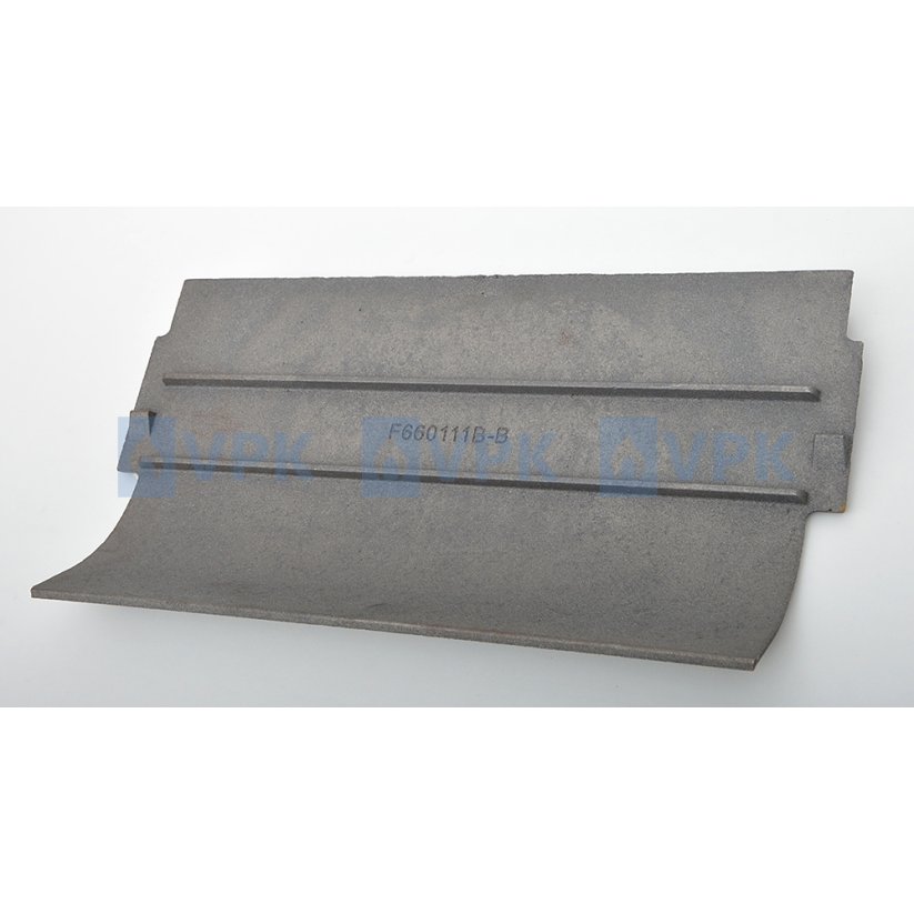 Deflektor (originální) do topeniště pro krbové vložky Uniflam, ref. 660111