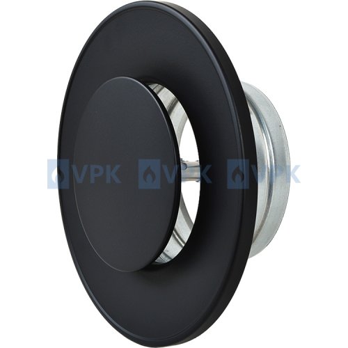 Ventilačný tanier výfukový ASV ø125 mm - čierny