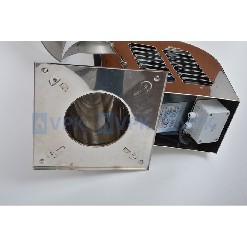 Komínový ventilátor Darco GCK ø150 mm - pro instalaci na komínovou desku