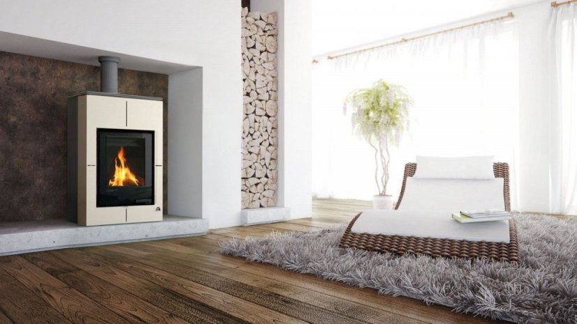 AQUAFLAM VARIO - SAPORO 11/5 kW (krémová)