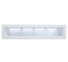 Ventlab V-Open - ventilačný otvor rovný 450x100 mm - biely