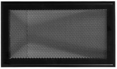 Ventilačná mriežka 16x32 cm - čierna