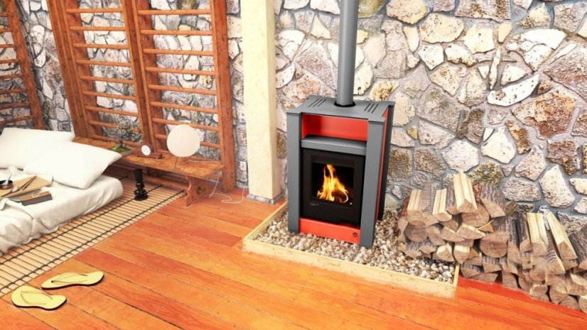 AQUAFLAM VARIO - LEND 11/5 kW (červená)