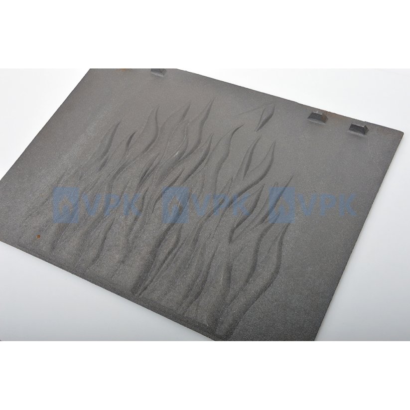 Zadná stena (originálna) do ohniska pre krbové vložky Uniflam, ref. 800848