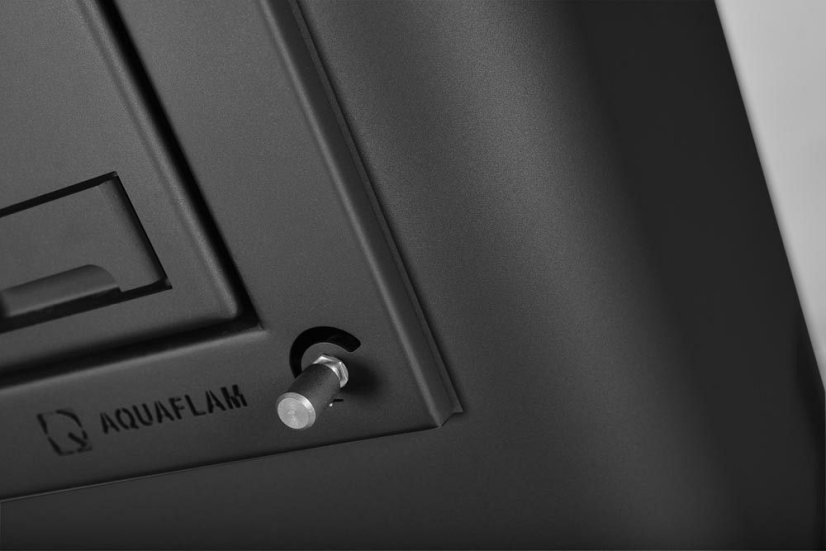 AQUAFLAM - 25 s výmenníkom (čierna, automatická regulácia)