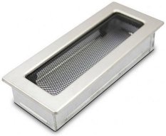 Ventilačná mriežka Standard 11x24 cm - nerezová matná