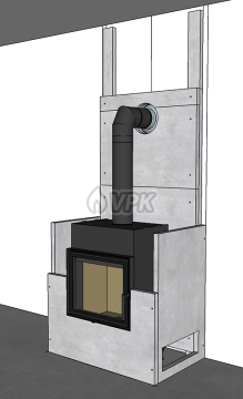 Stavba krbu: 13. díl – Stavba krbové komory, ventilační mřížky, revizní krbová dvířka [CZ]