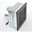 Ventilátor do mriežky Standard 17x17 cm - ø125 mm