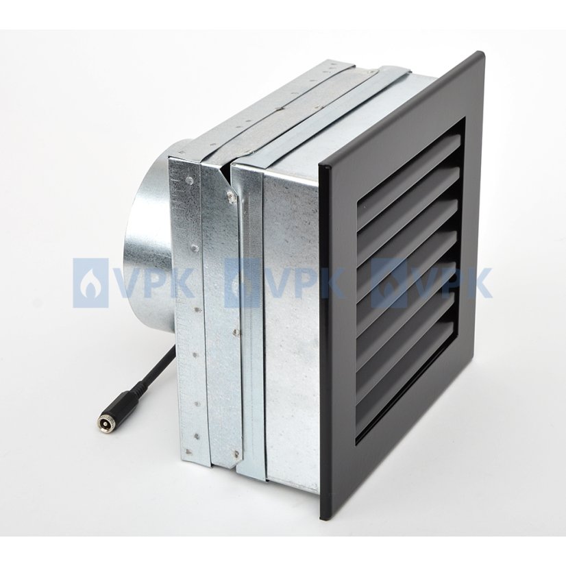 Ventilátor do mriežky Standard 17x17 cm so snímačom - ø100 mm