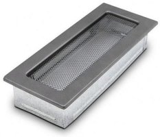 Ventilačná mriežka Standard 11x24 cm - grafit