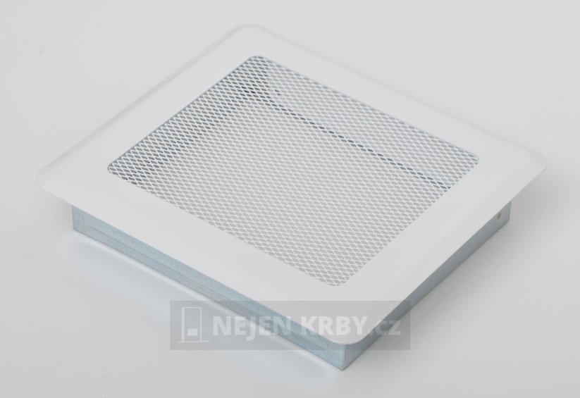 Ventilačná mriežka 175x195 mm - biela