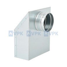 Redukcia 90° na potrubie ø100 mm (200x90 mm)