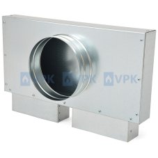 Redukce 90° na potrubí ø150 mm/2x 150x50 mm