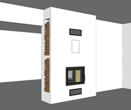 Návod na stavbu krbu - s vložkou Romotop HEAT T 3G 70.50.01 [CZ]
