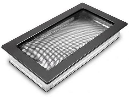 Ventilačná mriežka Standard 17x30 cm - čierna