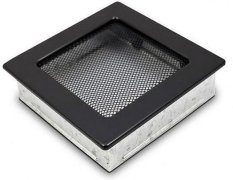 Ventilačná mriežka Standard 17x17 cm - čierna