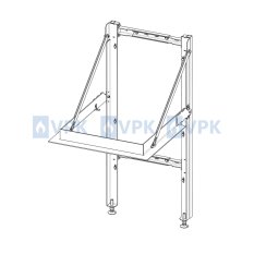 Romotop - NOSNÁ KONSTRUKCE pro krbovou vložku HEAT U 3G L 50.52.50.24